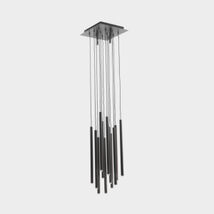 stilo lampadario nero