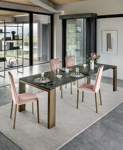 Tavolo moderno di design in Ceramica - Atlantis, Riflessi